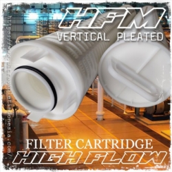 HFM 10 Micron 40 Inch High Flow Filter Cartridge  large